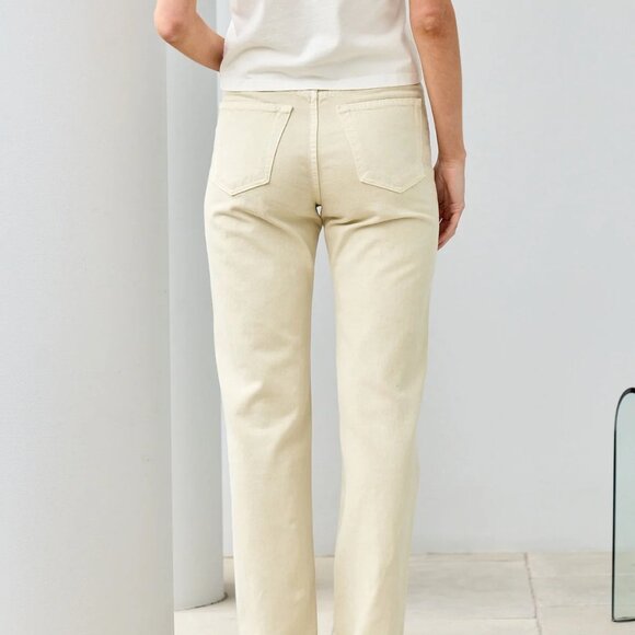 NWT SLVRLAKE LONDON OYSTER JEANS - Picture 6 of 9